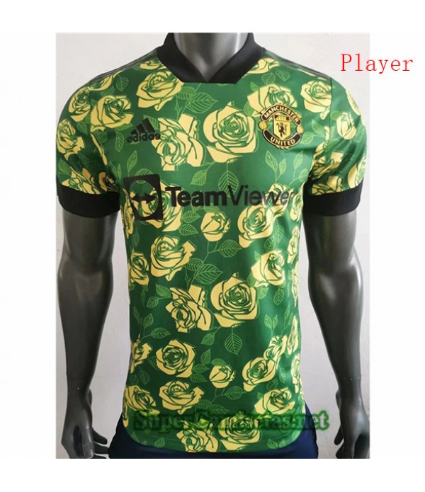 Tailandia Equipacion Camiseta Player Manchester United Rosa 2022 2023