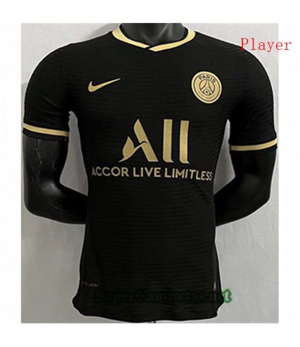 Tailandia Equipacion Camiseta Player Psg Negro 2022 2023