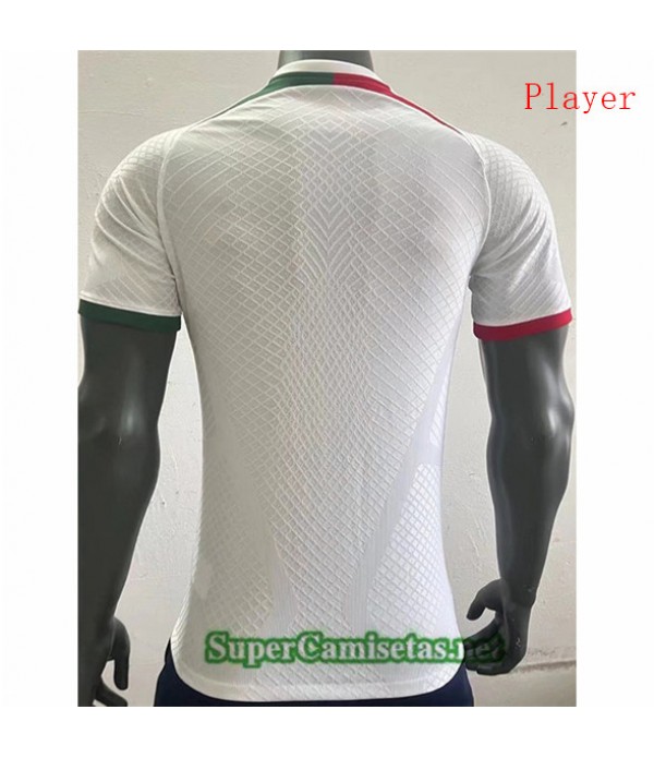 Tailandia Equipacion Camiseta Player Portugal Entrenamiento Blanco 2022 2023