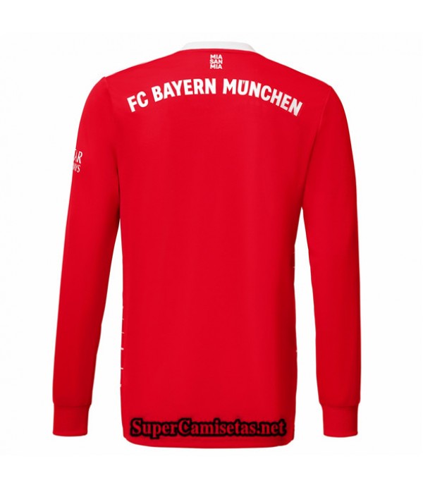 Tailandia Primera Equipacion Camiseta Bayern Munich Manga Larga 2022 2023