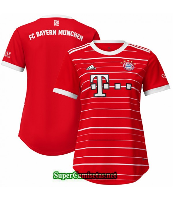 Tailandia Primera Equipacion Camiseta Bayern Munich Mujeres 2022 2023