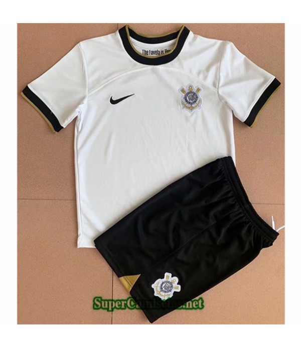 Tailandia Primera Equipacion Camiseta Corinthiens Niño 2022 2023