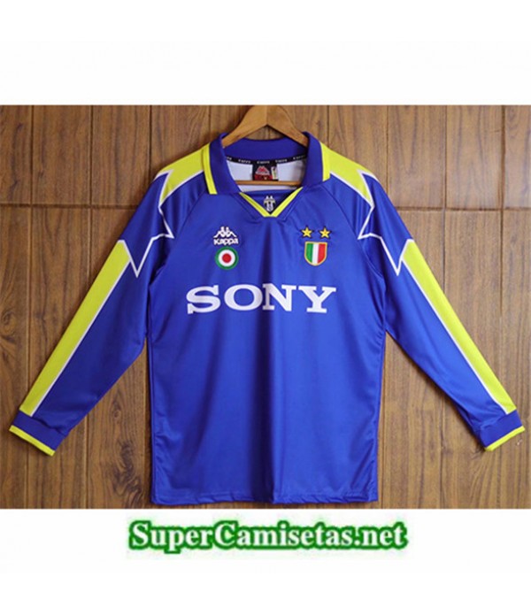 Tailandia Primera Equipacion Camiseta Juventus Manga Larga 199697