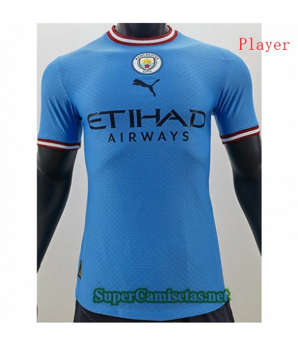 Tailandia Primera Equipacion Camiseta Player Manchester City 2022 2023