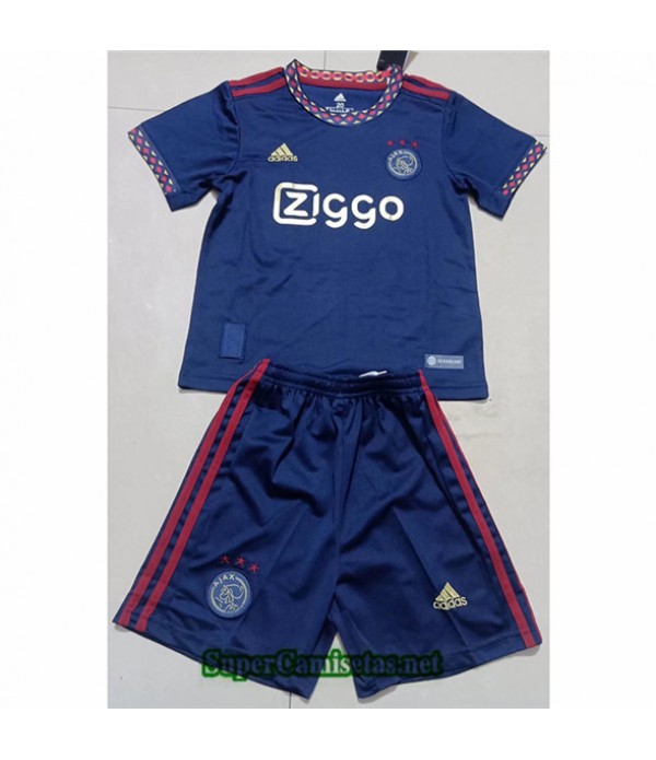 Tailandia Segunda Equipacion Camiseta Ajax Niño 2022 2023