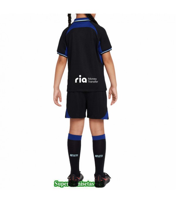 Tailandia Segunda Equipacion Camiseta Atletico Madrid Niño 2022 2023
