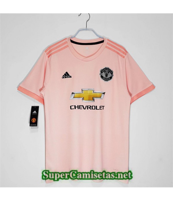 Tailandia Segunda Equipacion Camiseta Manchester United 2018 19