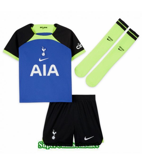 Tailandia Segunda Equipacion Camiseta Tottenham Hotspur Niño 2022 2023