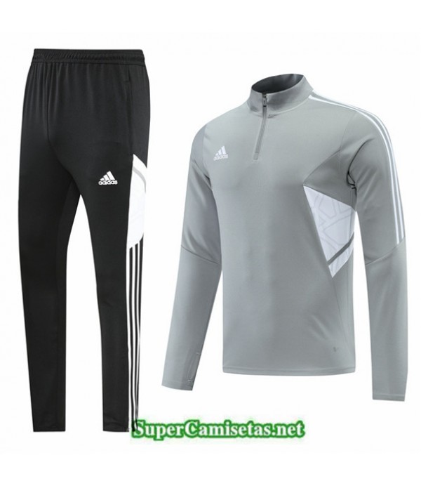 Tailandia Camiseta Chandal Adidas Gris 2022 2023