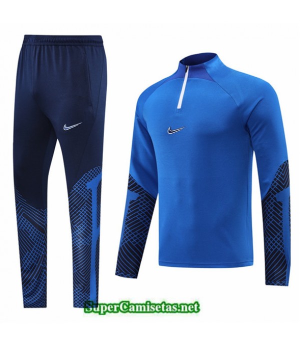 Tailandia Camiseta Chandal Nike Azul 2022 2023