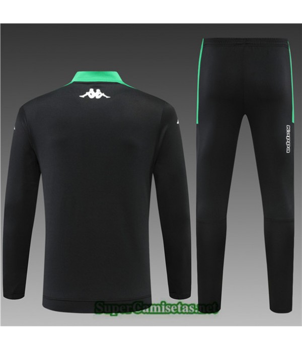 Tailandia Camiseta Chandal Real Betis Niño Negro 2022 2023