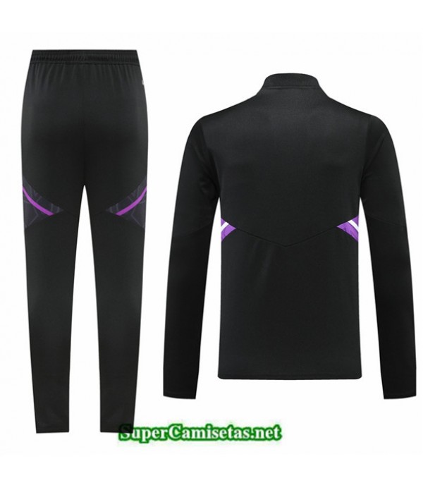 Tailandia Camiseta Chandal Real Madrid Negro 2022 2023