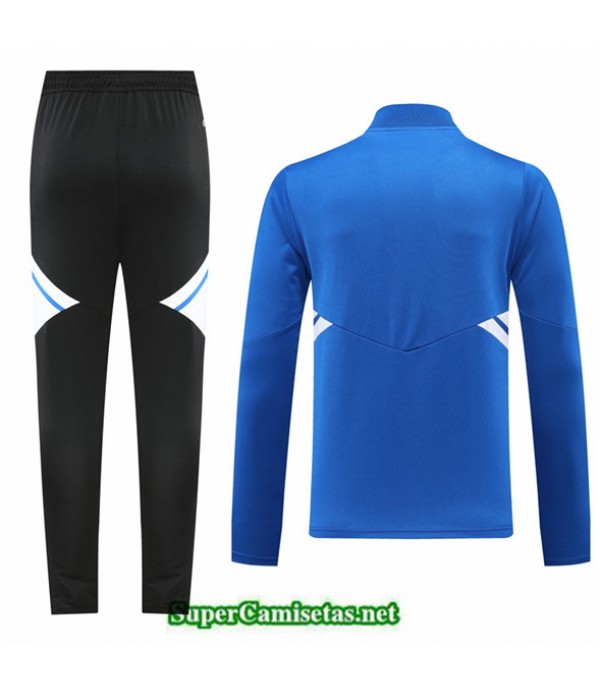 Tailandia Camiseta Chandal Sin Logo De Marca Azul 2022 2023