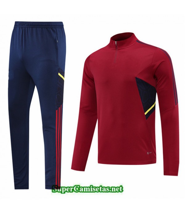 Tailandia Camiseta Chandal Sin Logo De Marca Rojo 2022 2023