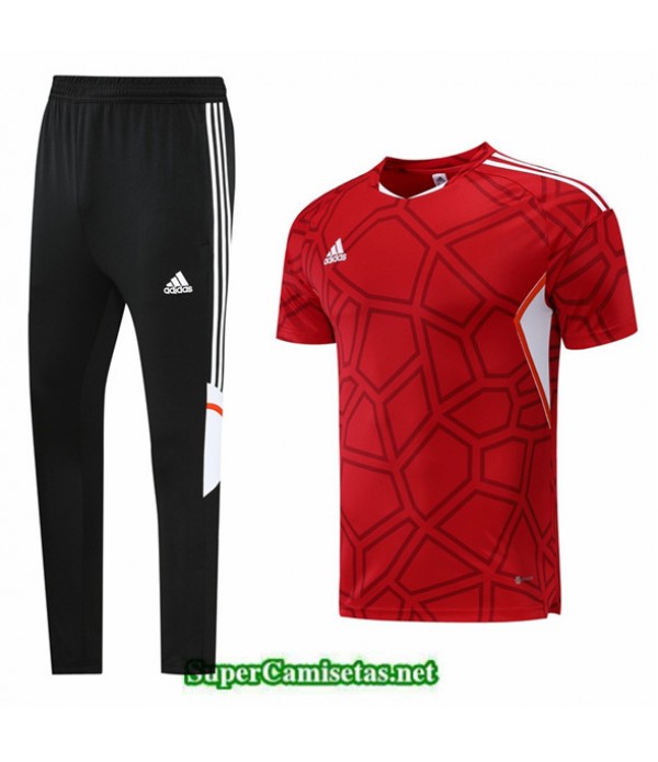 Tailandia Camiseta Kit De Entrenamiento Adidas Rojo 2022 2023