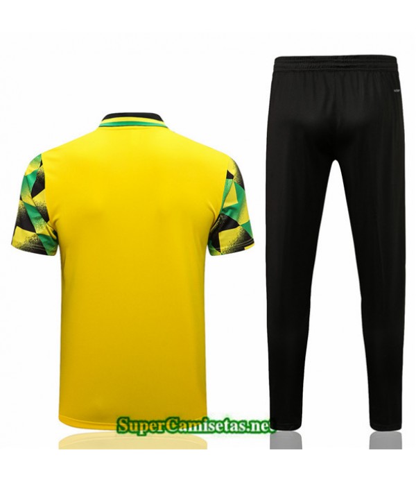 Tailandia Camiseta Kit De Entrenamiento Arsenal Polo Jaune 2022 2023