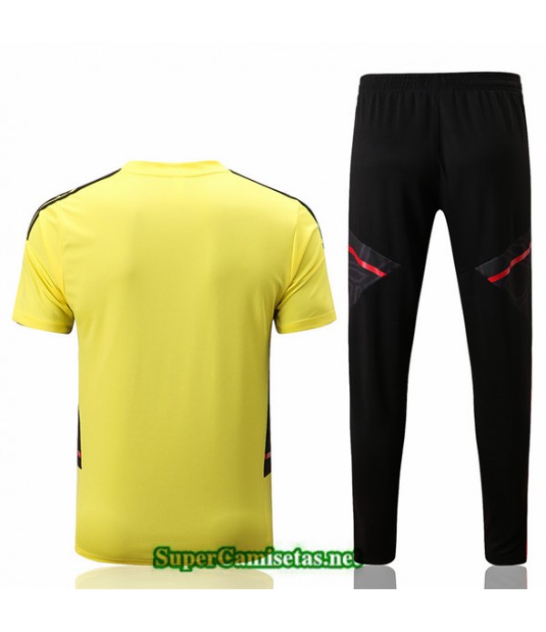 Tailandia Camiseta Kit De Entrenamiento Flamengo Jaune 2022 2023