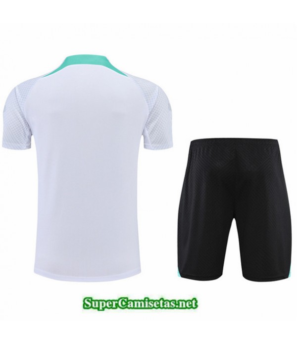 Tailandia Camiseta Kit De Entrenamiento Inter Milan + Short Blanco 2022 2023