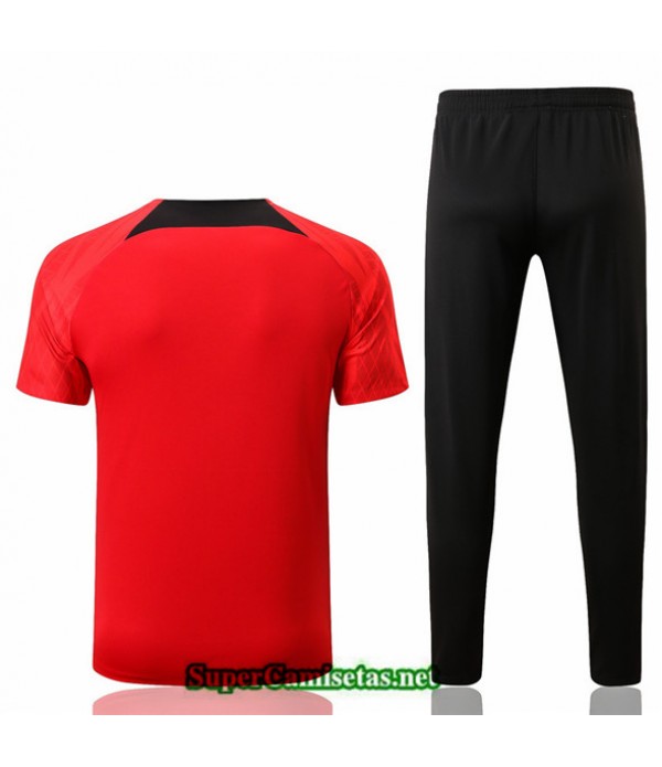Tailandia Camiseta Kit De Entrenamiento Liverpool Rojo 2022 2023