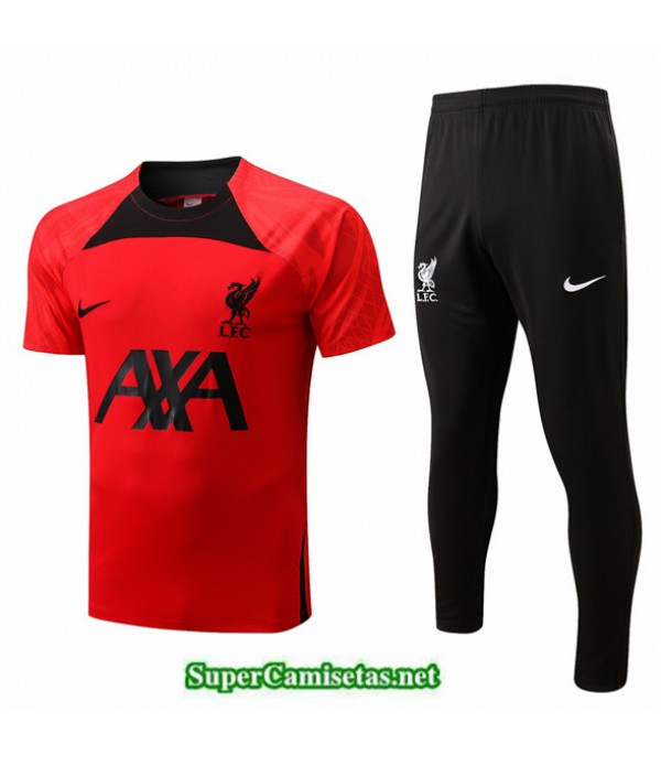 Tailandia Camiseta Kit De Entrenamiento Liverpool Rojo 2022 2023