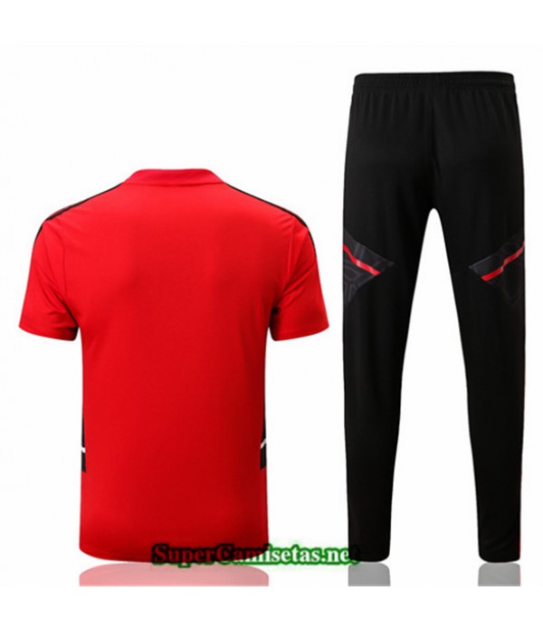Tailandia Camiseta Kit De Entrenamiento Manchester United Rojo 2022 2023