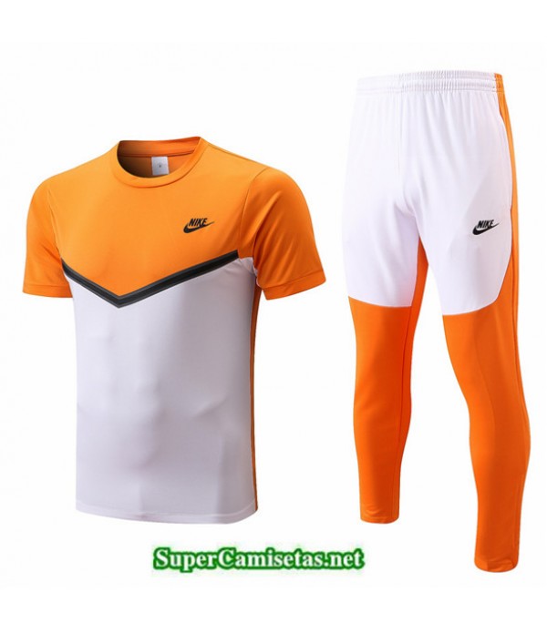 Tailandia Camiseta Kit De Entrenamiento Nike Naranja 2022 2023