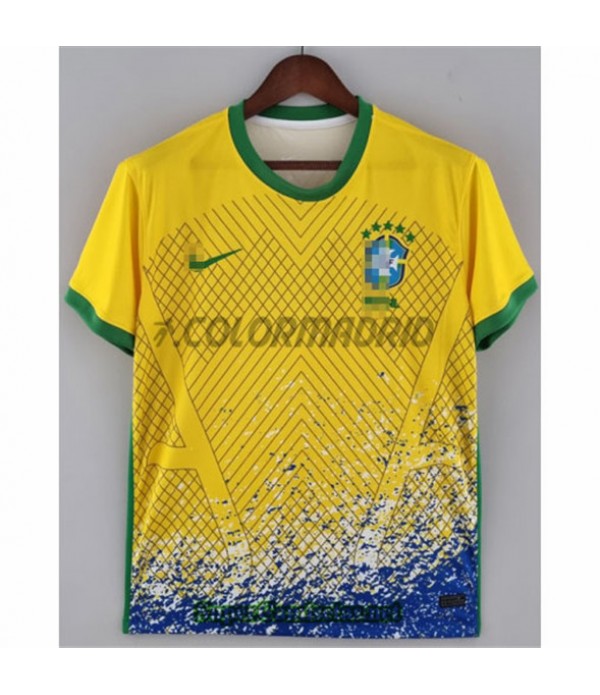 Tailandia Equipacion Camiseta Brasil Training 2022...