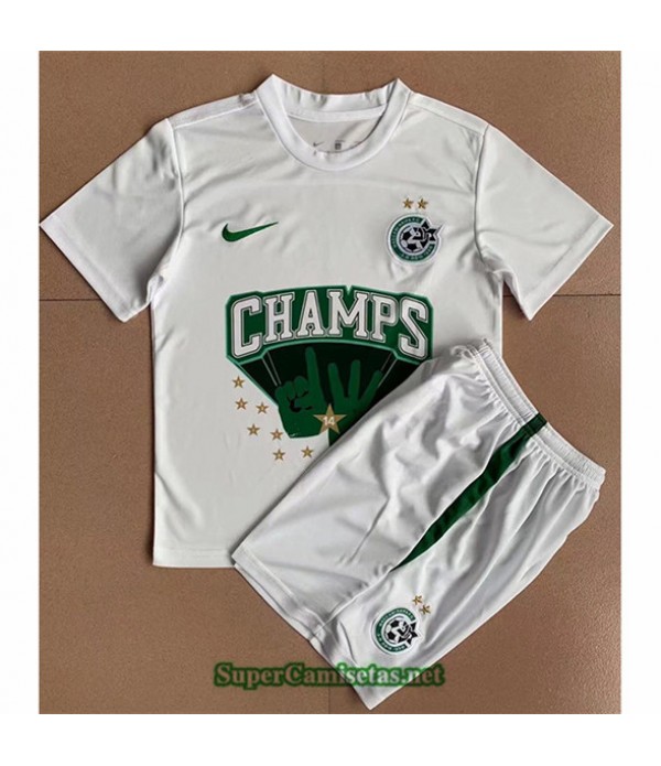 Tailandia Equipacion Camiseta Maccabi Haifa Enfant Champion Edition 2022 2023