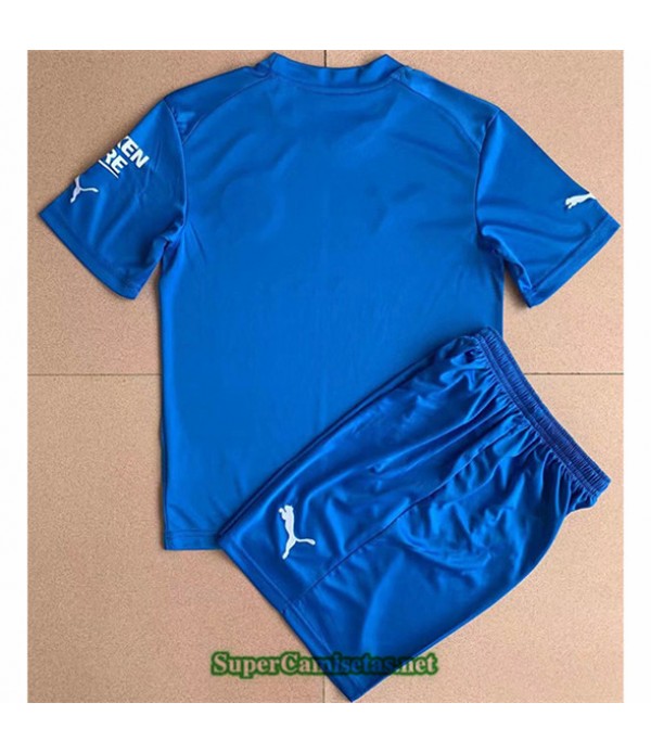Tailandia Equipacion Camiseta Manchester City Enfant Portero Azul 2022 2023