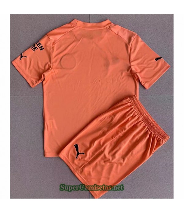 Tailandia Equipacion Camiseta Manchester City Enfant Portero Naranja 2022 2023