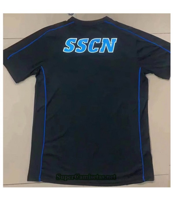 Tailandia Equipacion Camiseta Napoli Negro 2022 2023