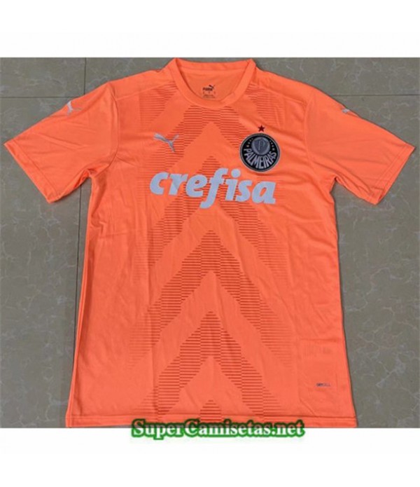 Tailandia Equipacion Camiseta Palmeiras Portero Naranja 2022 2023