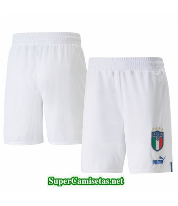 Tailandia Primera Equipacion Camiseta Pantalones Italia Blanco 2022 2023