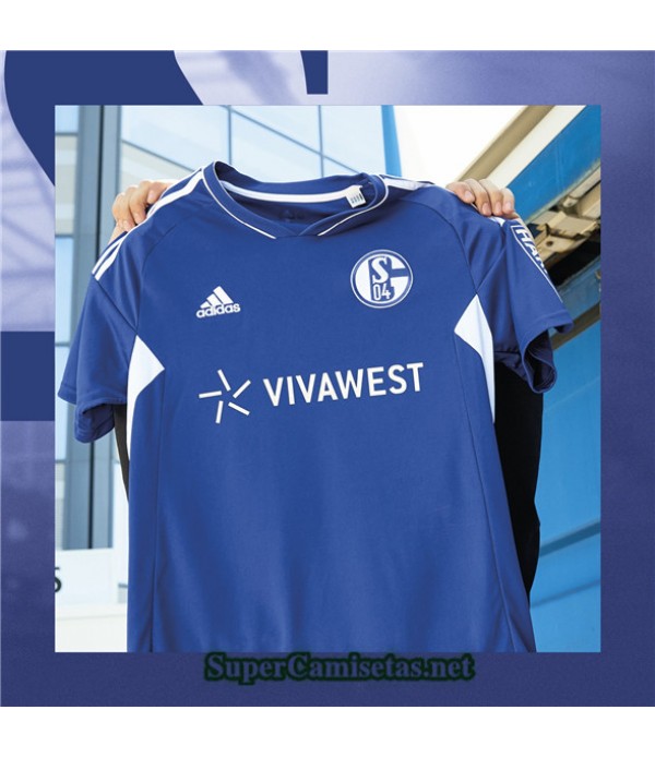 Tailandia Primera Equipacion Camiseta Schalke 04 2022 2023