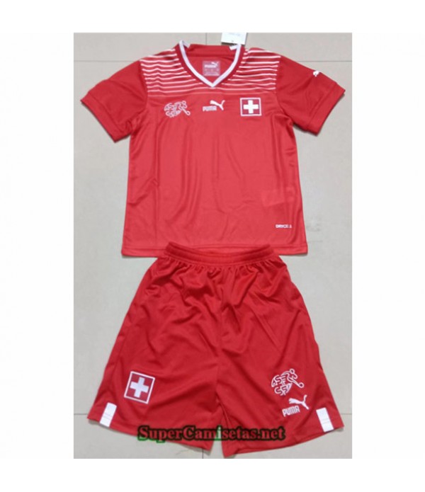 Tailandia Primera Equipacion Camiseta Suisse Enfant 2022 2023