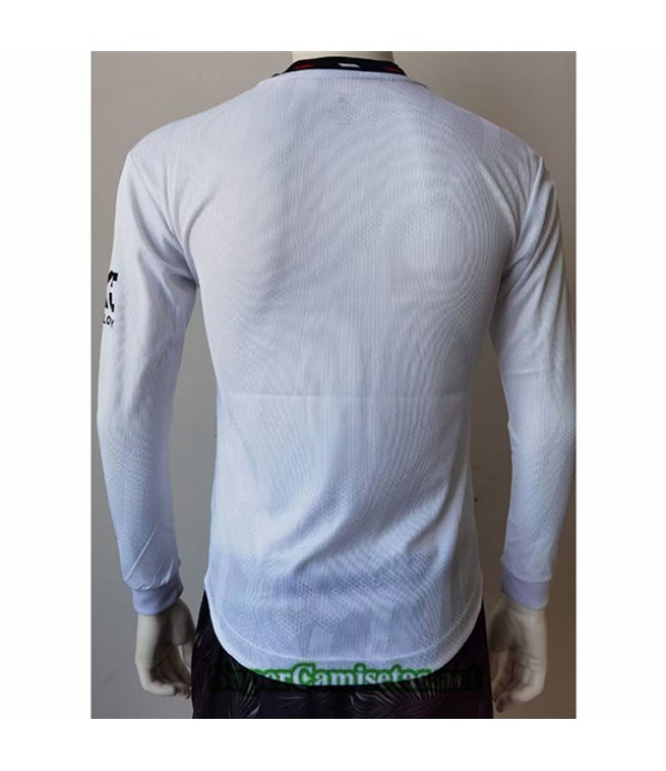 Tailandia Segunda Equipacion Camiseta Player Manchester United Manga Larga 2022 2023