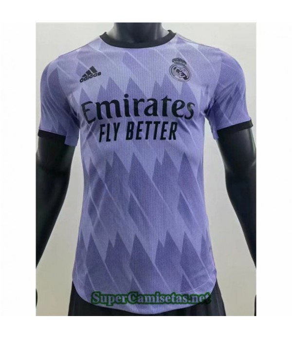 Tailandia Segunda Equipacion Camiseta Player Real Madrid Violeta 2022 2023
