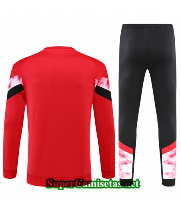 Tailandia Camiseta Chandal Ac Milan Rojo/negro 2022/23