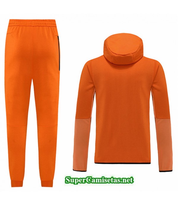 Tailandia Camiseta Chandal Con Capucha Nike Naranja 2022/23