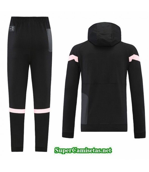Tailandia Camiseta Chandal Con Capucha Paris Psg Negro 2022/23