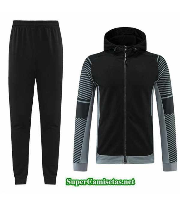 Tailandia Camiseta Chandal Con Capucha Sans Logo De Marque Negro 2022/23