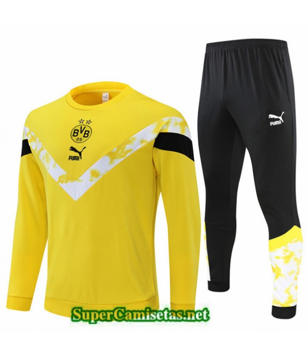 Tailandia Camiseta Chandal Dortmund Amarillo/negro 2022/23