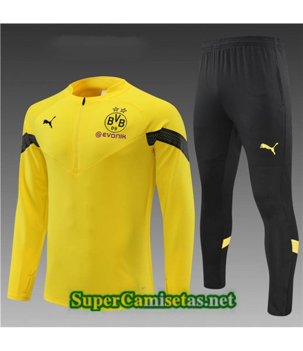 Tailandia Camiseta Chandal Dortmund Niño Amarillo/negro 2022/23