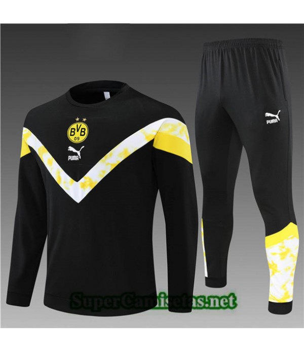 Tailandia Camiseta Chandal Dortmund Niño Negro 2022/23