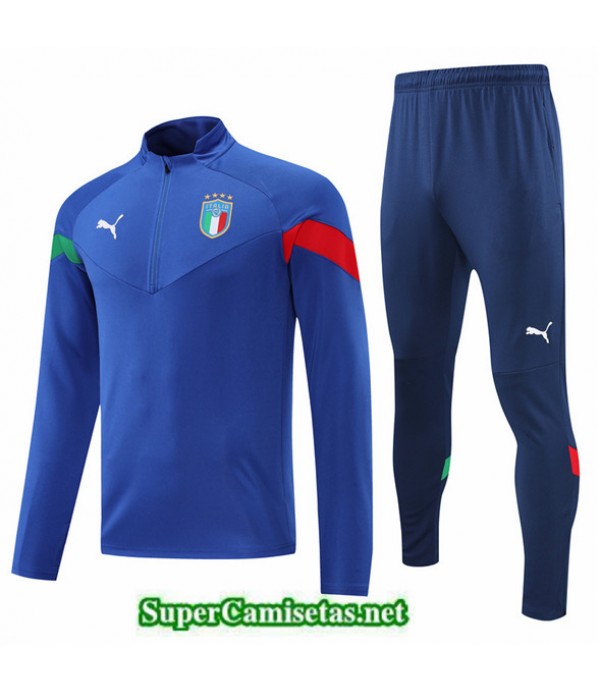 Tailandia Camiseta Chandal Italia Azul 2022/23