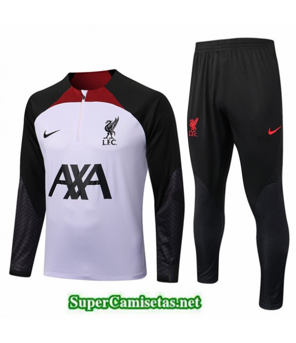 Tailandia Camiseta Chandal Liverpool Blanco/negro 2022/23