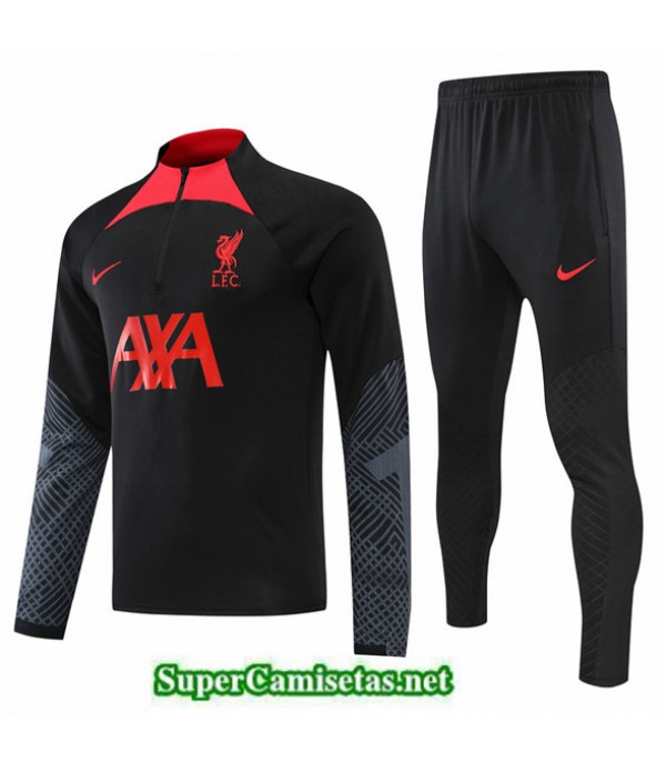 Tailandia Camiseta Chandal Liverpool Negro 2022/23