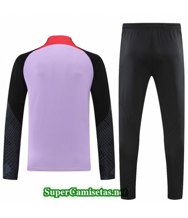 Tailandia Camiseta Chandal Liverpool Púrpura/negro 2022/23