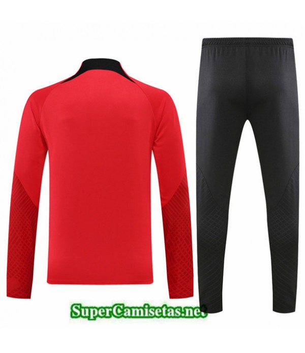 Tailandia Camiseta Chandal Liverpool Rojo/negro 2022/23