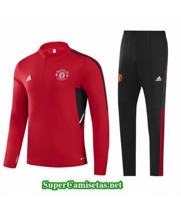Tailandia Camiseta Chandal Manchester United Azul Profundo 2022/23